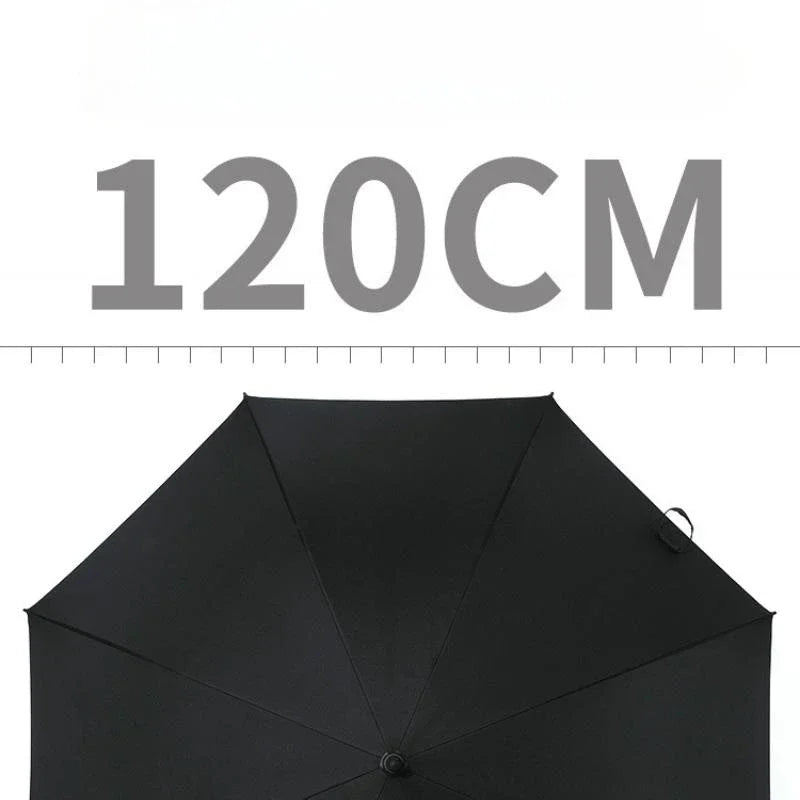 Paraguas automático de lujo para coche: mango extra largo, resistente a la lluvia y al sol.