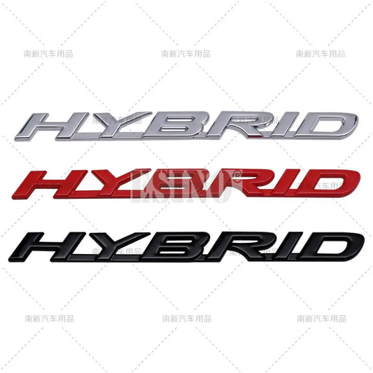 Universal 3D Hybrid Metal Emblem Badge