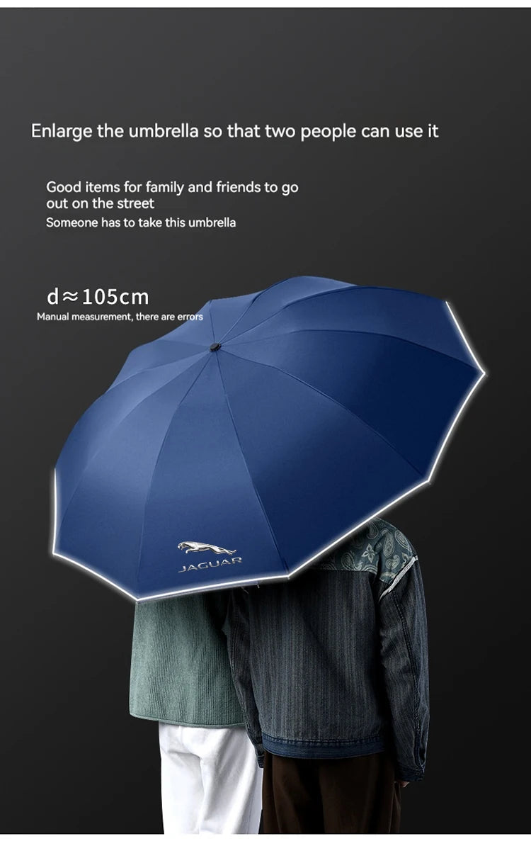 Jaguar Auto Sunshade Umbrella Reflective