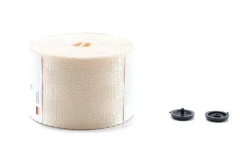 **3.6M Racing Seat Belt Webbing – Reinforced, Certified Safety** Beige – Car Accessories | MotorWorld Marketplace