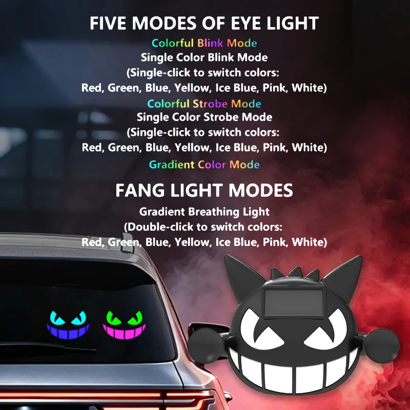Car Solar Devil’s Eye LED Light – Wireless, Pro Window Mod – Car Accessories | MotorWorld Marketplace