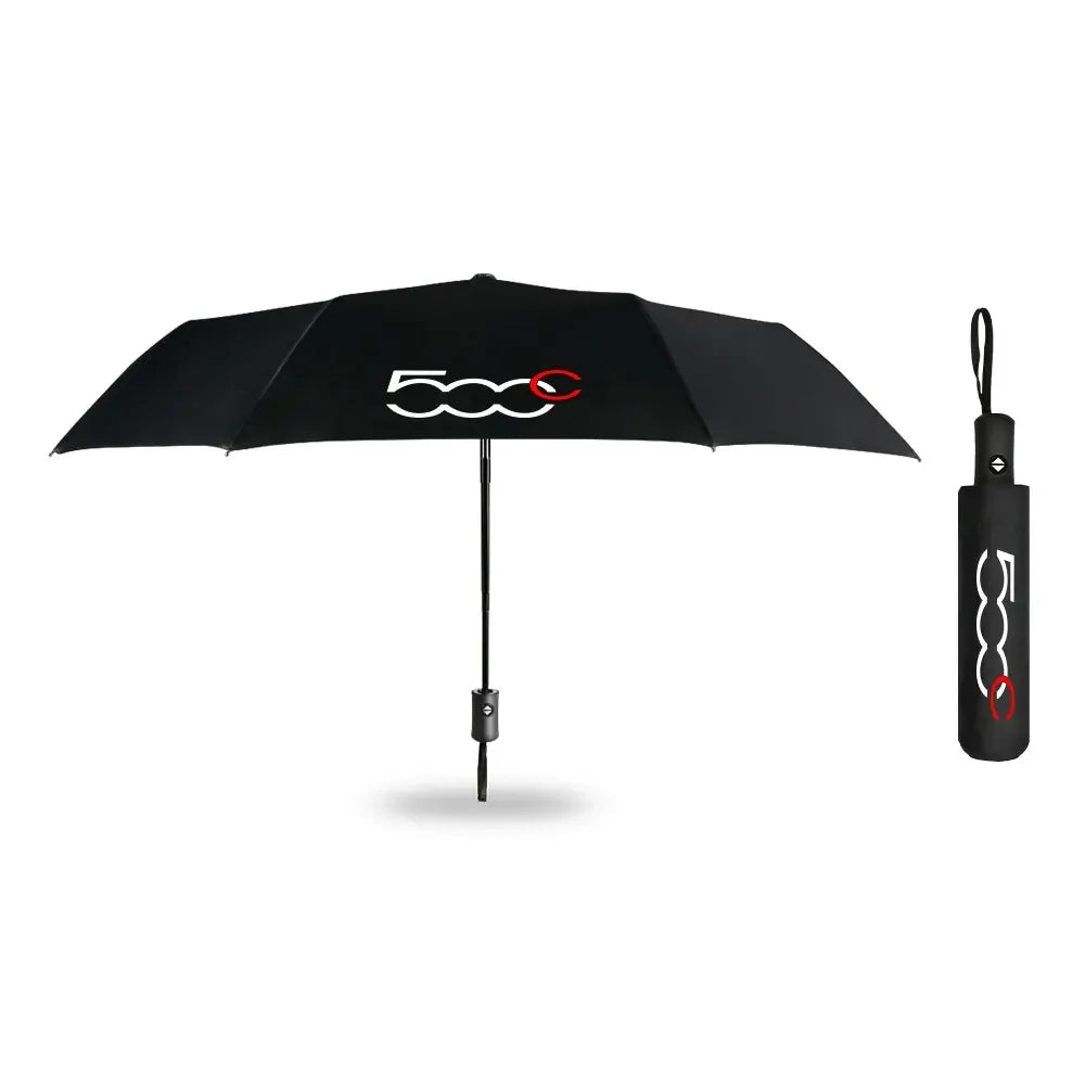 Fiat 500/500X/L Auto Windproof Umbrella w/ Logo