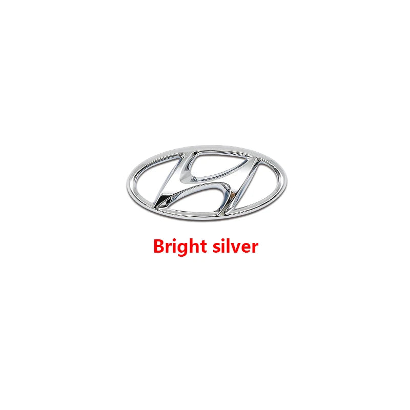 ABS Front Grille Emblem Sticker for Hyundai Tucson Elantra