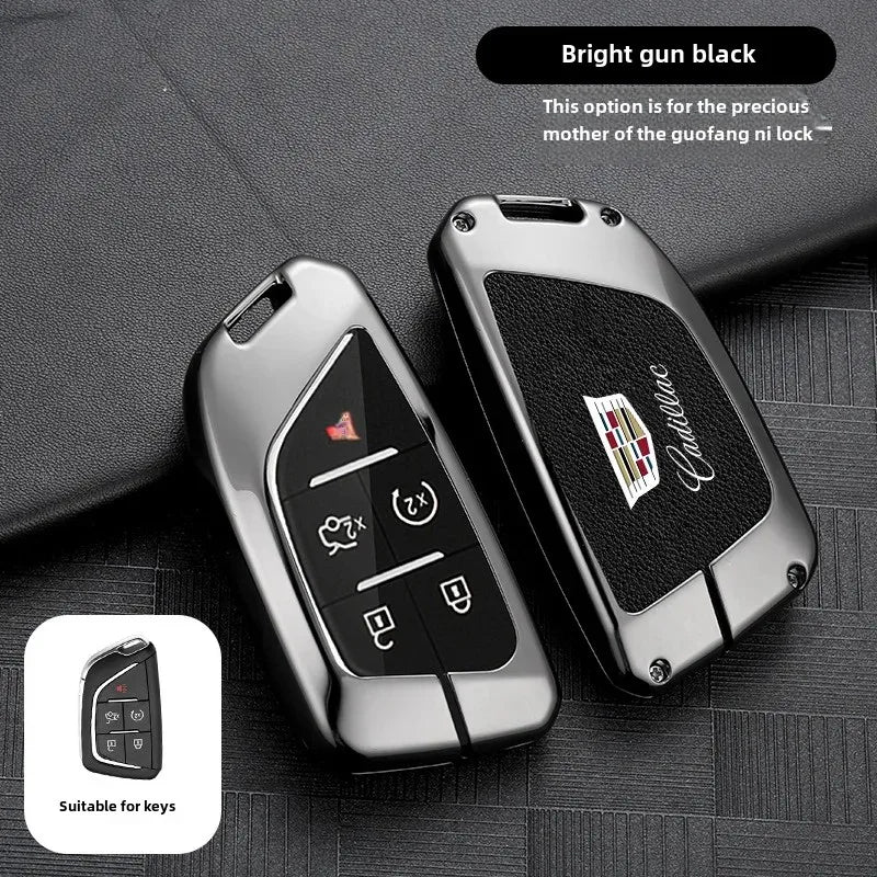 Premium Shell Buckle Key Case for Cadillac ATSL XT5 XT4 CT5