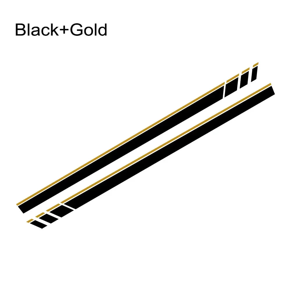 2PCS Racing Side Stickers for VW Polo 6R/6C/9N2/9J GTI