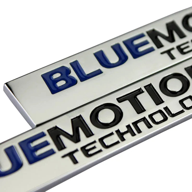 3D Metal Bluemotion Emblem Badge for VW Golf 7, Passat, Polo