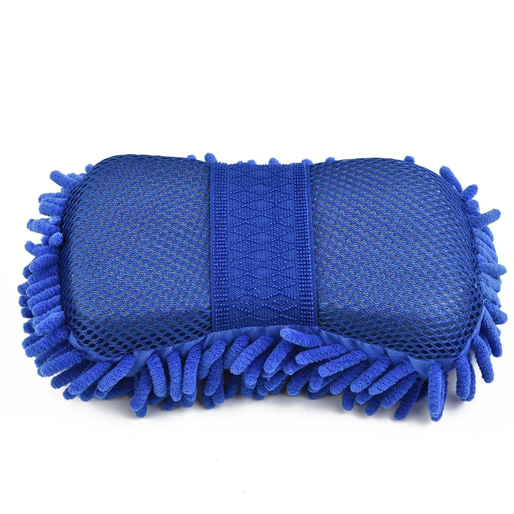 Éponge de lavage de voiture en microfibre de qualité supérieure - Outil de nettoyage professionnel