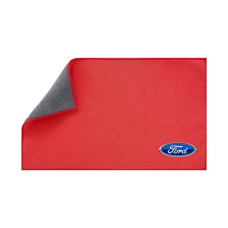 Premium Suede Leather Cleaning Cloth for Ford Models