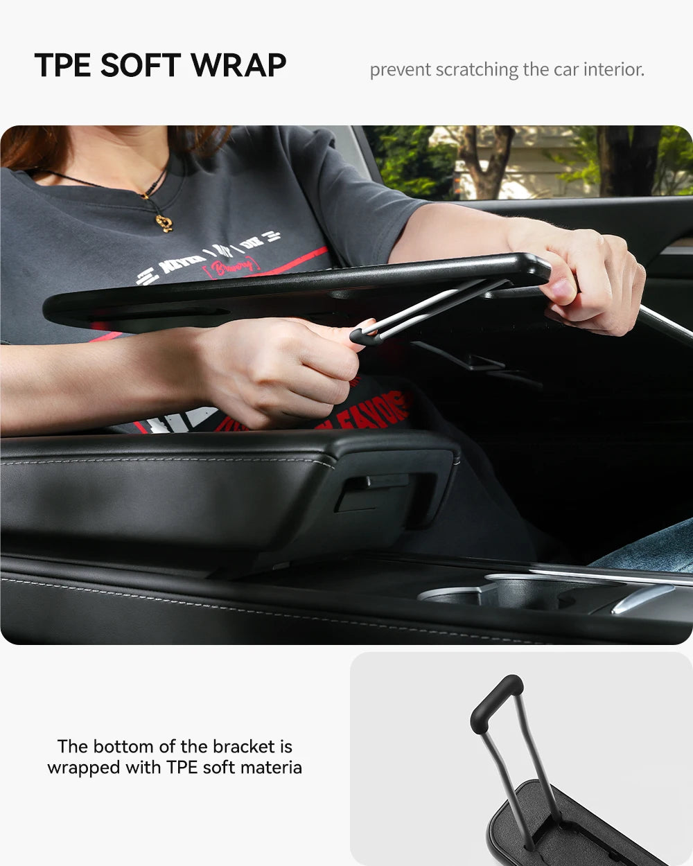 Tesla Model X/S/3/Y 2018-2025 Steering Wheel Desk Tray