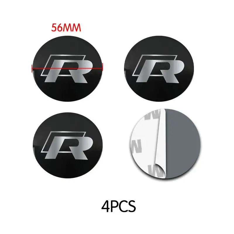 VW Wheel Center Hub Decals 4PCS – Pro Styling Upgrade