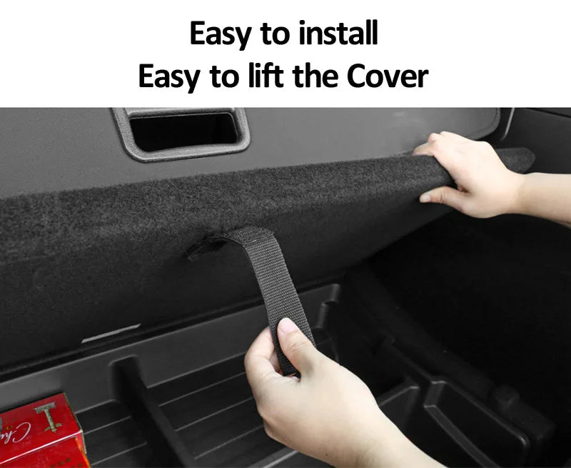Tesla Model Y Trunk Handle Strap & Mat Organizer Kit