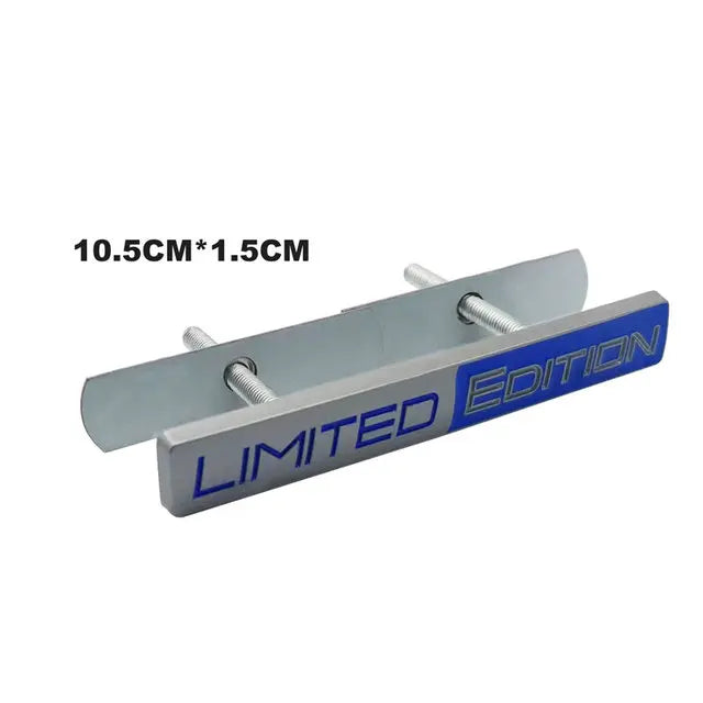 Universal Limited Edition Metal Emblem Badge