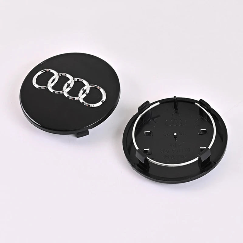 4pcs Audi Wheel Center Caps 60-77mm