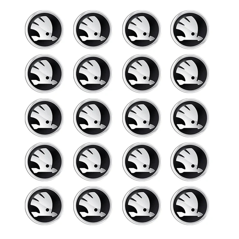 Metal Key Emblem Sticker for Skoda Models