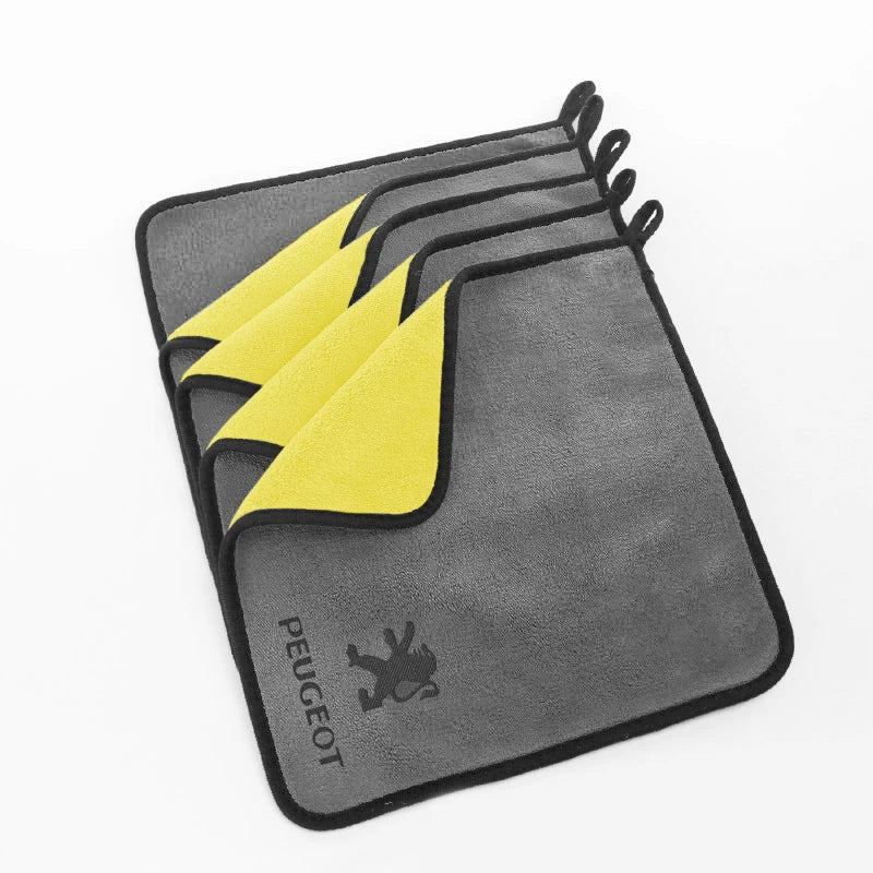 Premium Microfiber Emblem Towel for Peugeot