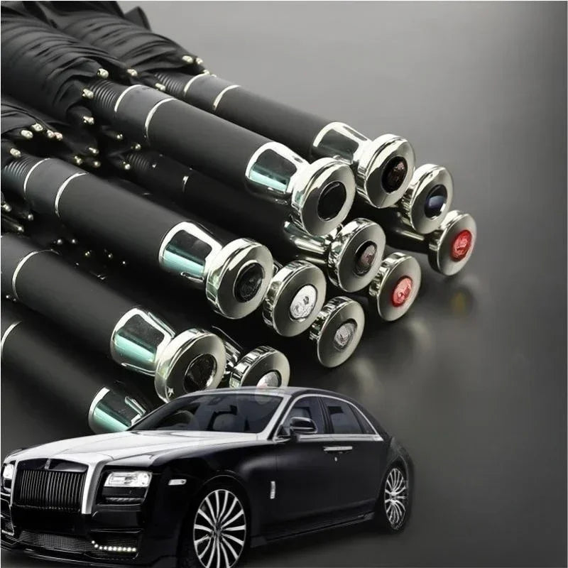 Luxury Car Automatic Umbrella – Extra Long Handle, Rain Shine