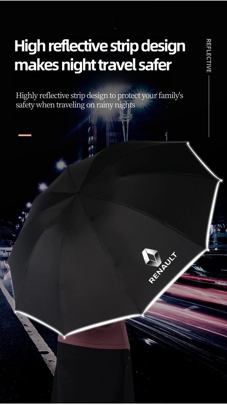 Renault Sunshade: Auto Reflective Folding Umbrella