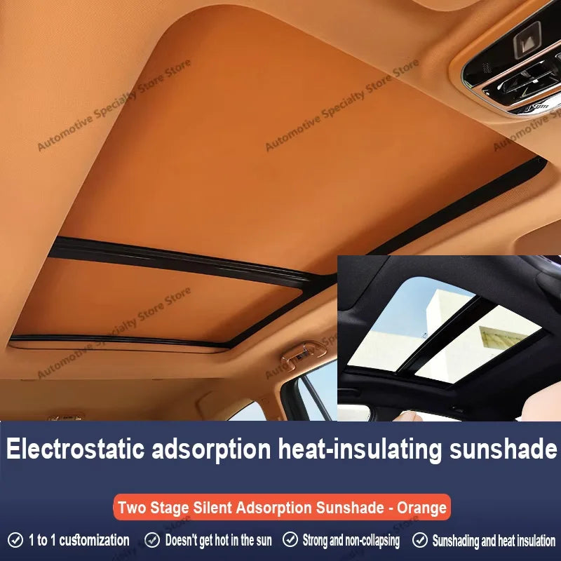 Buick LaCrosse 17-19 Panoramic Sunroof Suede Insulation Visor Suede Fabric Orange – Car Accessories | MotorWorld Marketplace