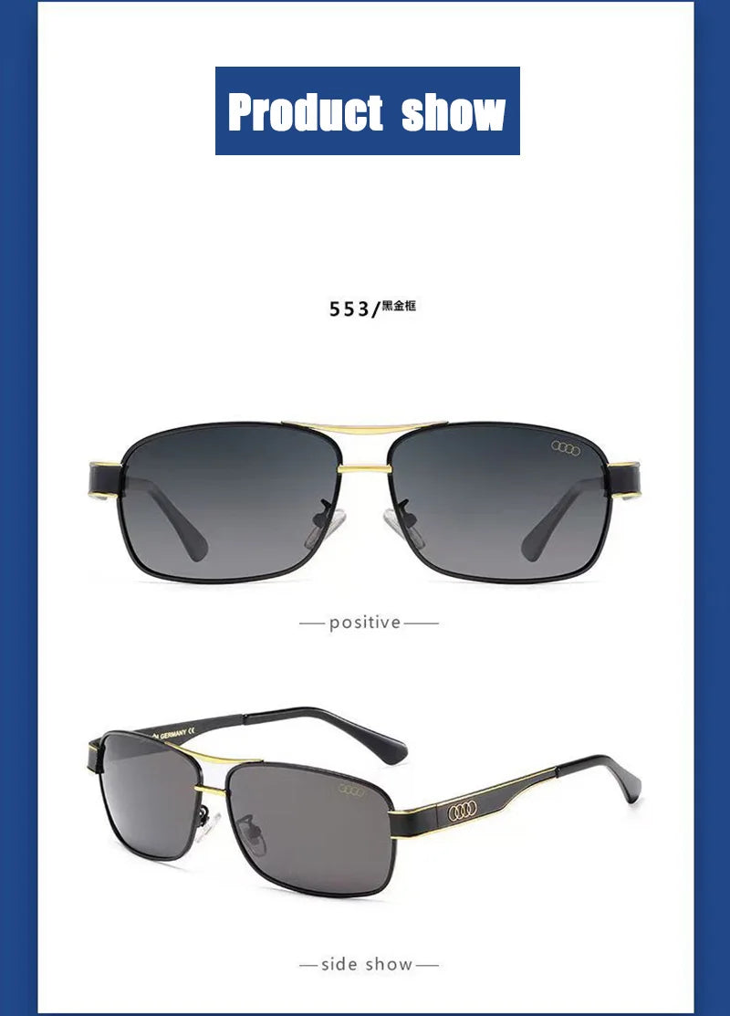 Audi Luxury Polarized Sunglasses Anti-Glare RS A1-A8 Q3-Q8 TT