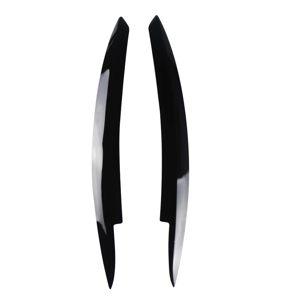 2Pcs Headlight Eyebrow Trim for VW Golf 2008-2013