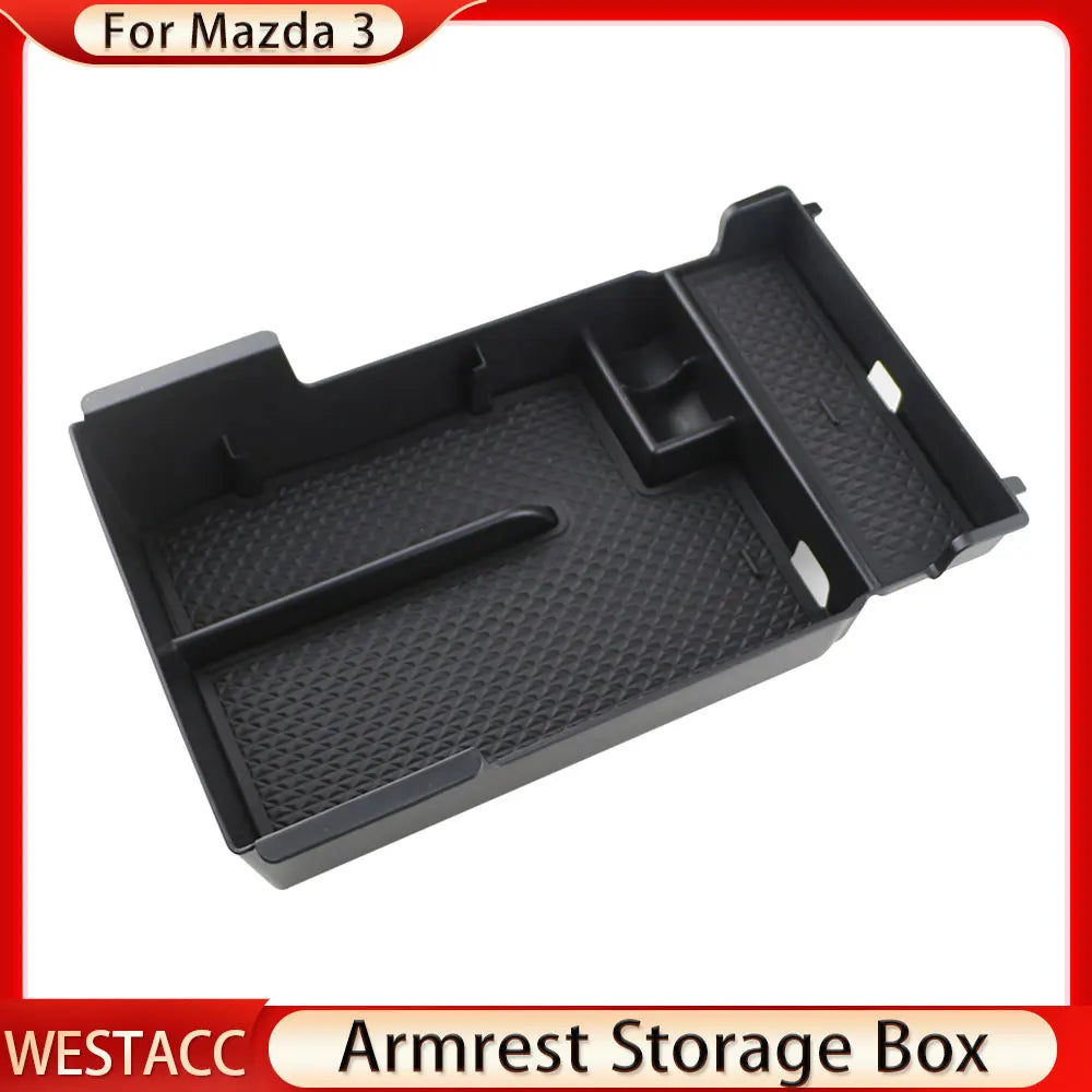Mazda3 Axela 2019-2023 Armrest Storage Organizer Tray