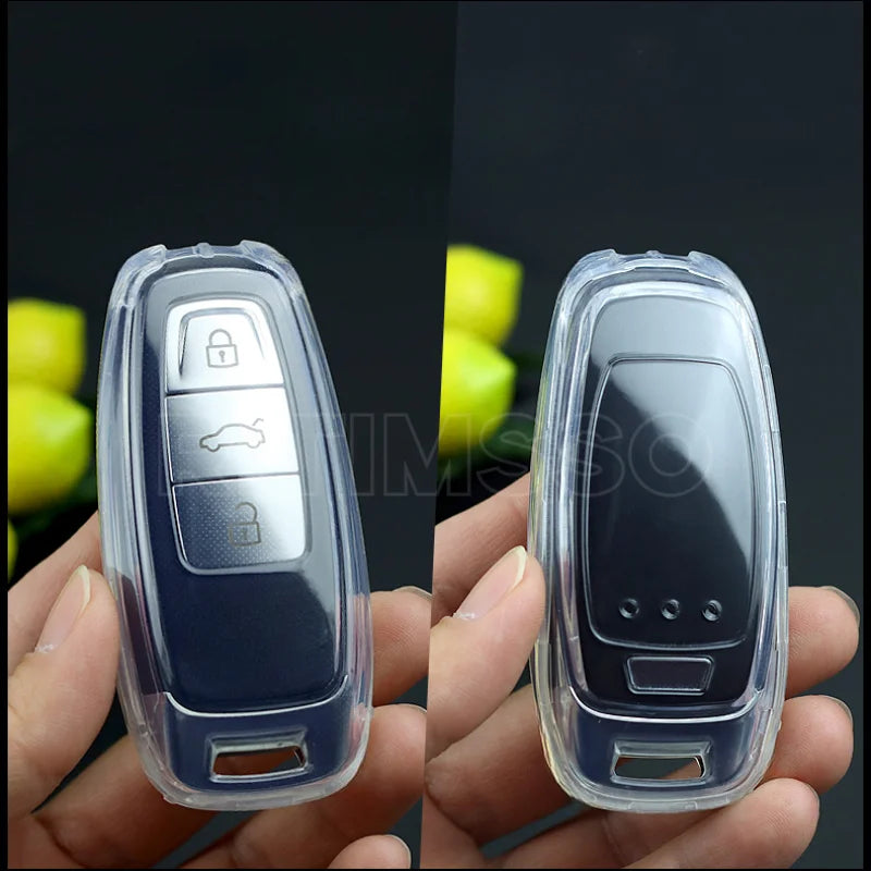 Premium TPU Key Cover for Audi A3 A4 A6 Q7 Q8 2018-2021
