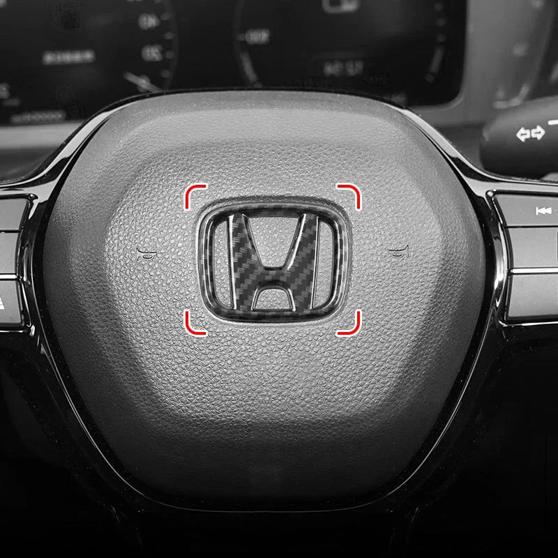 Honda Steering Wheel Badge Sticker - Mugen Style, 1Pc