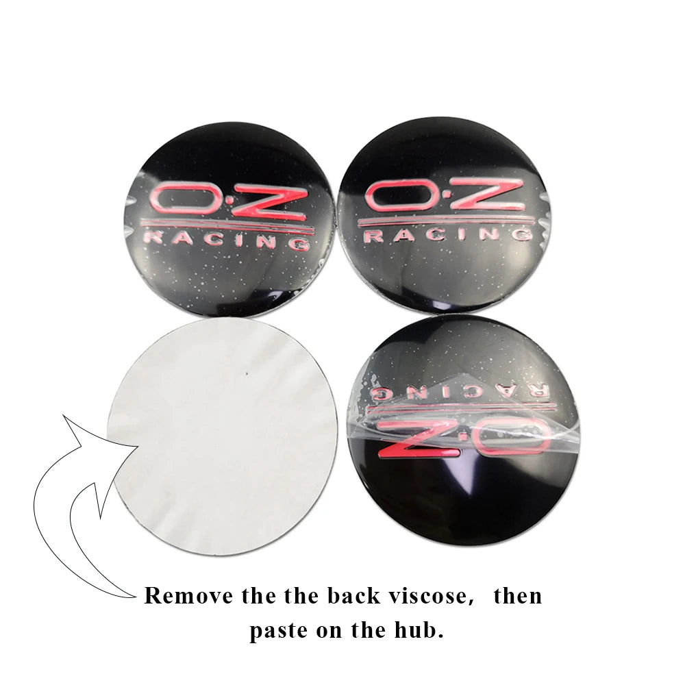 Universal OZ Racing Wheel Center Hub Cap Badge