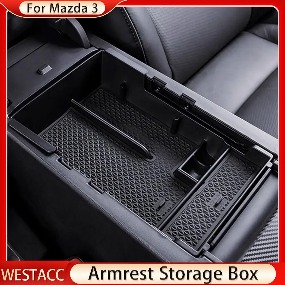 Mazda3 Axela 2019-2023 Armrest Storage Organizer Tray