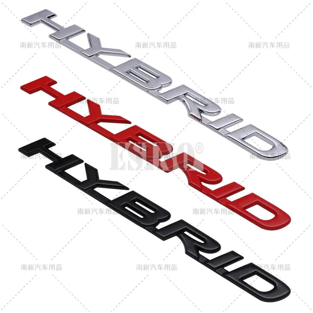 Universal 3D Hybrid Metal Emblem Badge