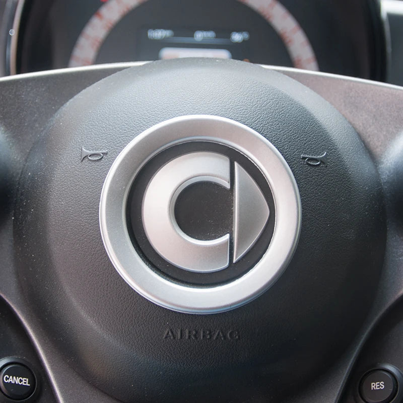 Steering Wheel Center Cap Ring for Smart 453 Fortwo/Forfour