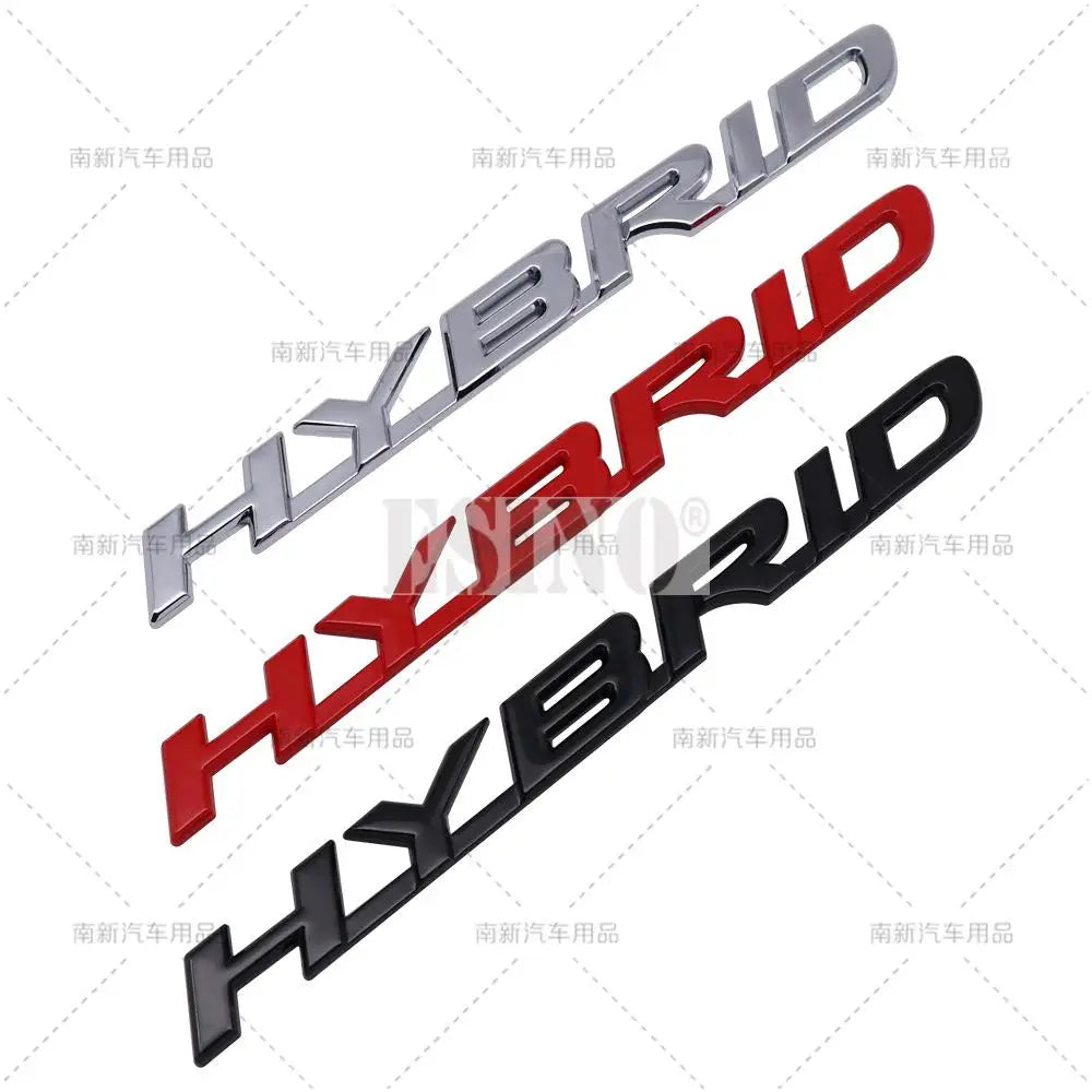 Universal 3D Hybrid Metal Emblem Badge