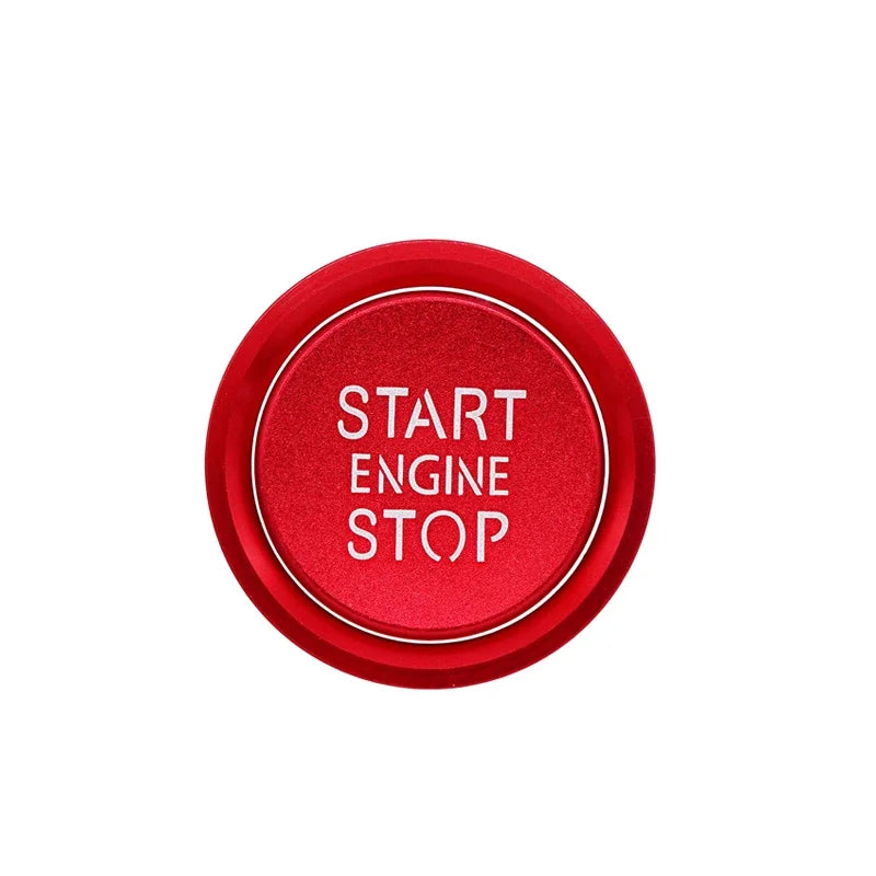 Premium Engine Start Stop Button Ring Cap for Audi, Alloy