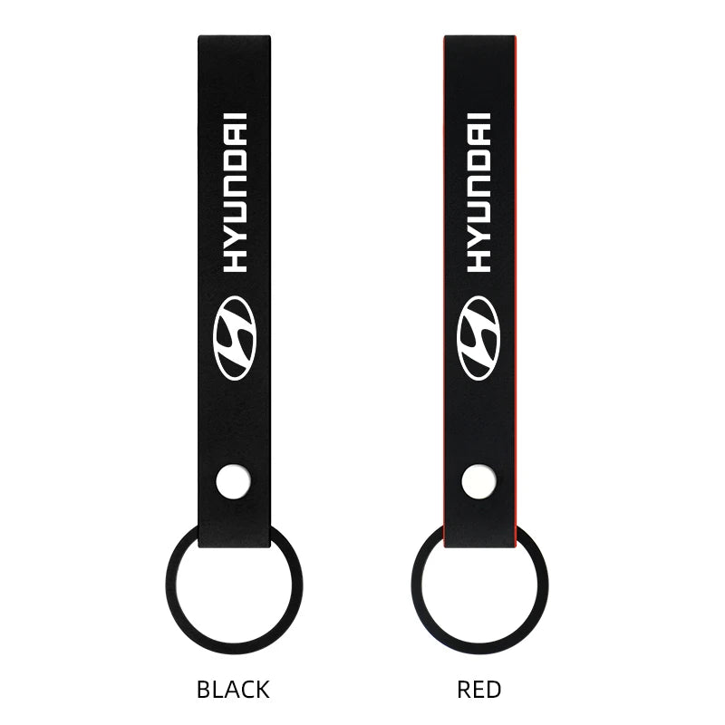 Premium Suede Keychain for Hyundai