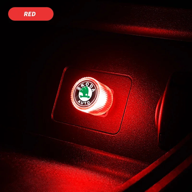 USB LED Ambient Nightlight for Skoda