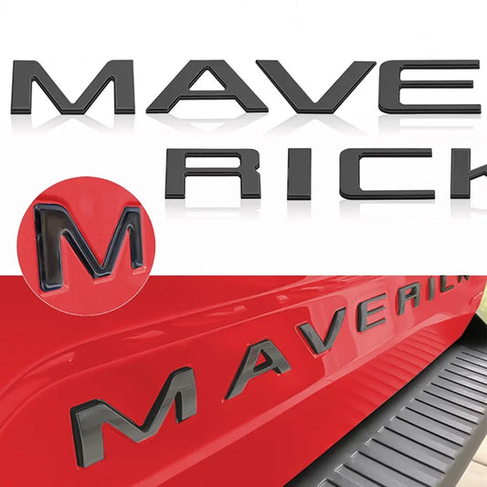 Ford Maverick Tremor Rear Trunk English Letter Emblem Decal