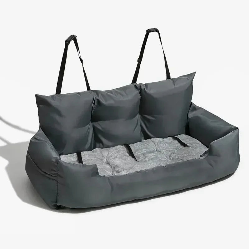 Waterproof 3-Seat Dog Car Hammock | Foldable, Durable Mat Dark grey 120X42X37 – Car Accessories | MotorWorld Marketplace