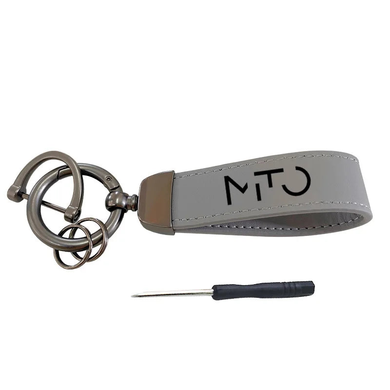 Porte-clés en cuir de vache de qualité supérieure pour Alfa Romeo MITO