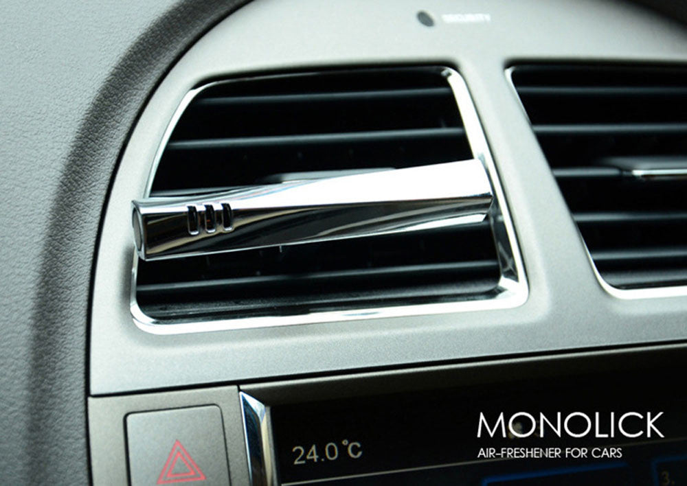 Difusor ambientador con clip para ventilación de coche - Fragancia de perfume sólido