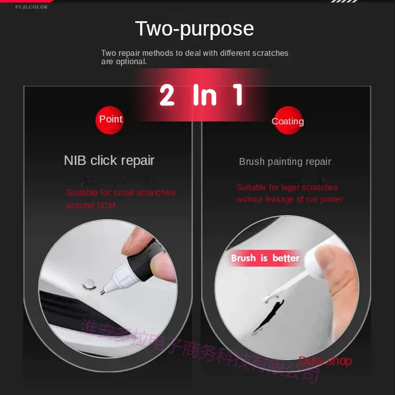 Stylo de retouche de peinture Audi : LY9C LS9R LX1Y Réparation des rayures
