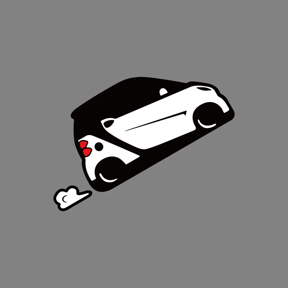 Racing Vinyl Decal Set for Smart Fortwo