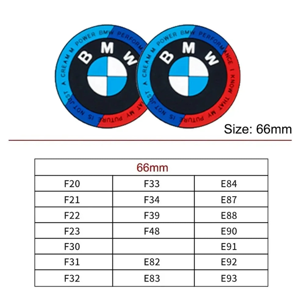 Lot de 2 tapis de coffre BMW compatibles avec les châssis des séries F/E/G X1-X6 1-7