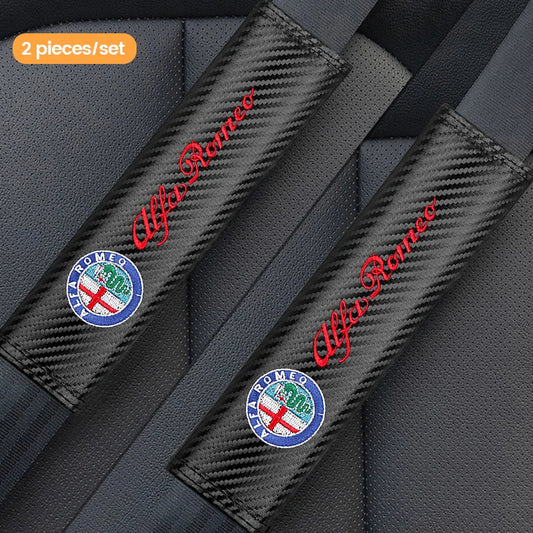 Leather Seat Belt Cover for Alfa Romeo