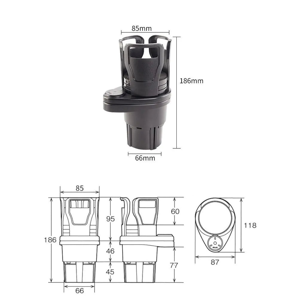 Adaptateur d'extension pour porte-gobelet