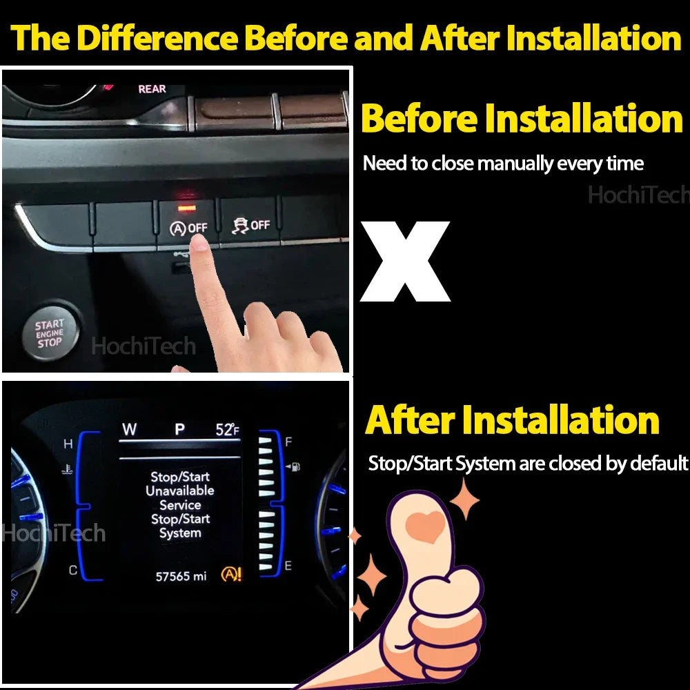 Audi A3/S3/RS3 8V Stop Start Off Sensor Cable 2013-2020