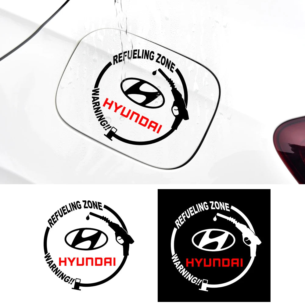 Hyundai Tucson Fuel Tank Emblem Decal – Waterproof Vinyl