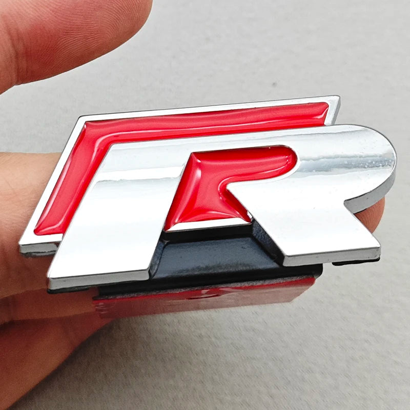 3D Metal R RLine Grille Emblem for VW Golf/Polo GTI