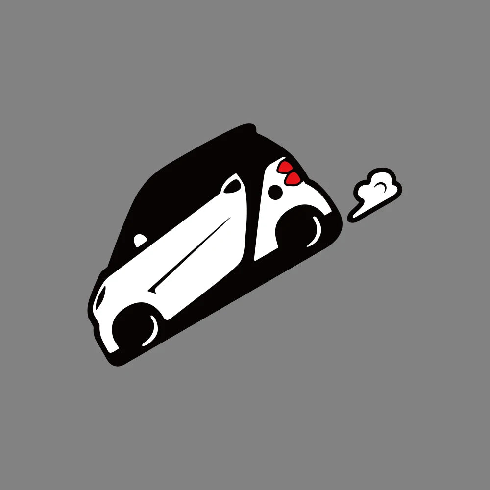 Racing Vinyl Decal Set for Smart Fortwo