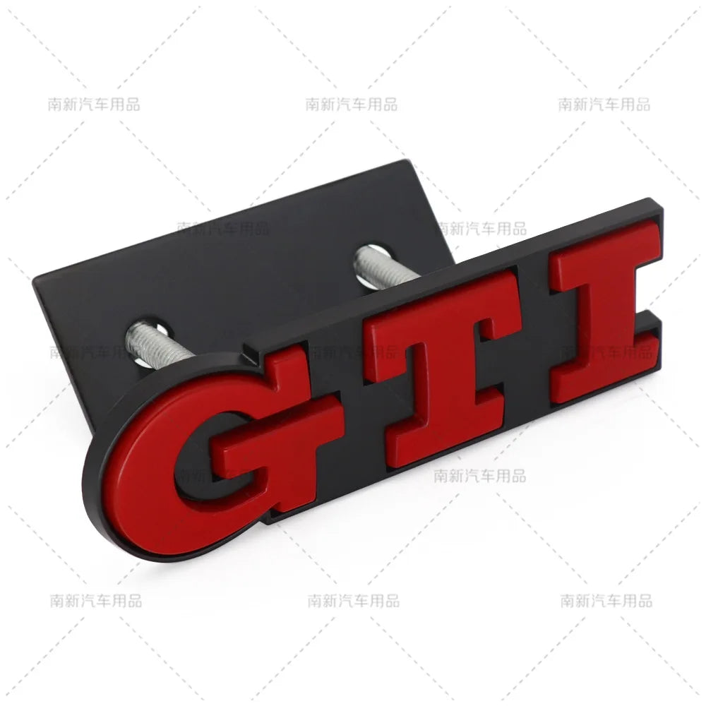 3D Metal GTI Grille Emblem Badge For VW Golf & Polo