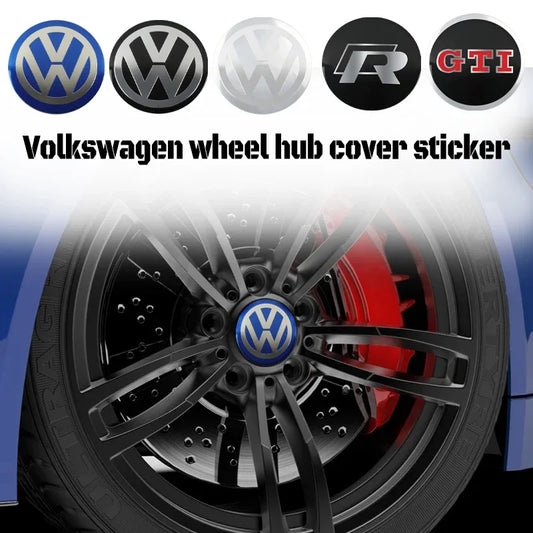 VW Wheel Center Hub Decals 4PCS – Pro Styling Upgrade